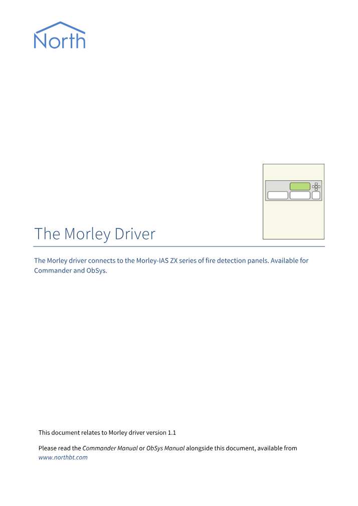 Preview thumbnail of page 1 of the Morley Driver Manual PDF document.